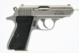 Walther/ Smith & Wesson, Model PPK/S - Stainless, 380 ACP, Semi-Auto (W/ Case), SN - 6017BAT