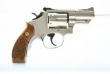 1982 Smith & Wesson, 19-5 Combat Magnum - Nickel (2.5