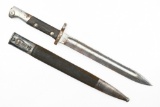 WWI Austrian - Steyr M1895 Bayonet W/ Scabbard - For Mannlicher 1895 Straight Pull