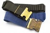(2) U.S. 30-40 Krag Rifle Ammunition Belts W/ Buckles