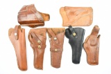 (7) Leather Holsters