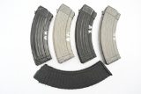 (5) AK Steel Magazines - 7.62x39mm