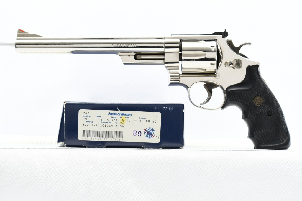 1989 Smith & Wesson, Model 29-3 Nickel (8 3/8 1989 Smith & Wesson, Model 29-3 Nickel (8 3/8