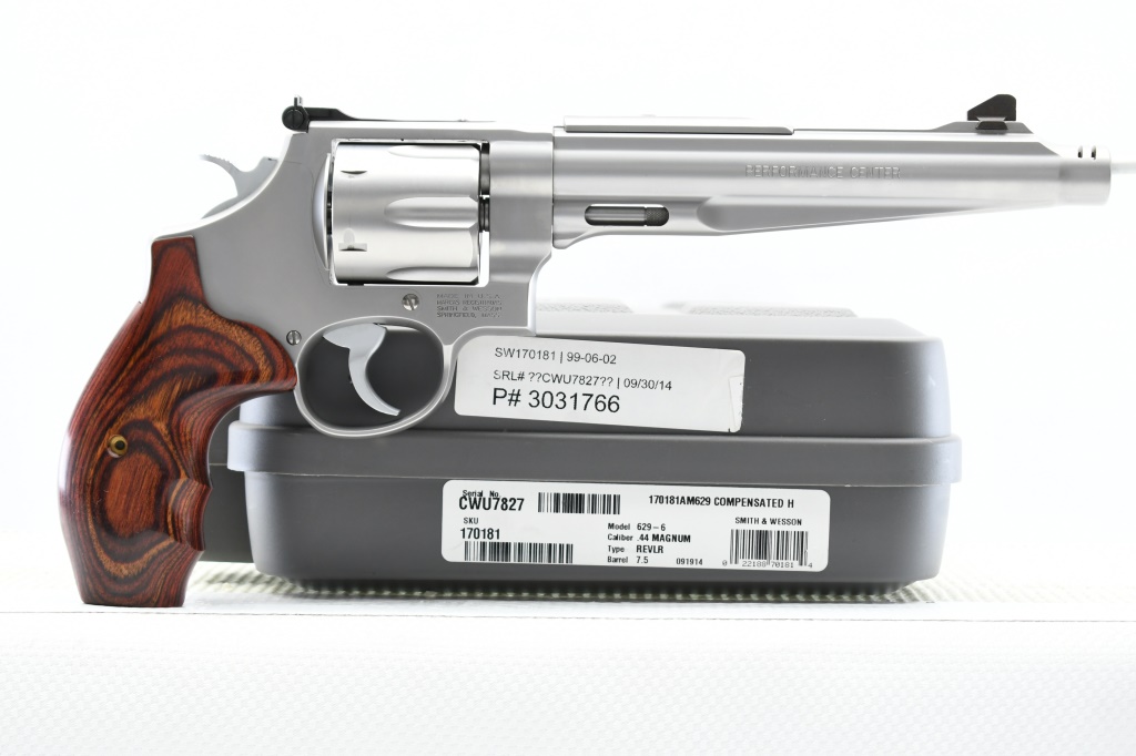 S&W Performance Center, 629-6 Compensated, 44 | Proxibid