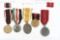 (5) WWII German Medals/ Ribbons