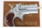 1993 Davis Industries, Model DM-22 Chrome, 22 Magnum, Over/ Under Derringer, SN - 493437