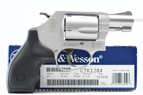 Smith & Wesson, 637-2 Airweight, 38 Special, Revolver (W/ Box), SN - CTK1284