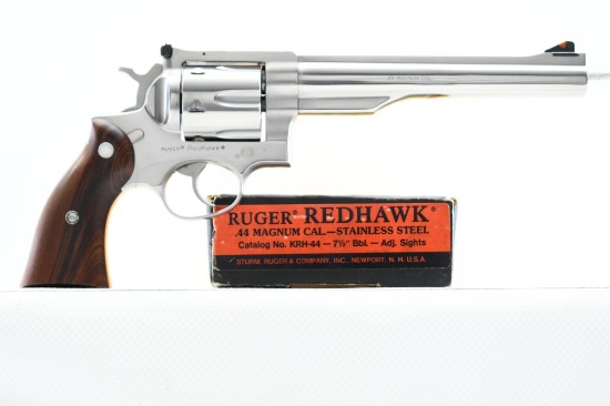 1987 Ruger, Redhawk (7.5"), 44 Magnum, Revolver (W/ Box), SN - 501-95046