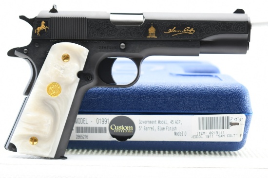 1 Of 250 Colt, Custom Edition "BICENTENNIAL" 1911 Govt., 45 ACP, Semi-Auto (NIB), SN - 2865216