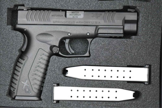 Springfield Armory, XD(M), 9mm Luger, Semi-Auto (W/ Case & Accessories), SN - MG728524