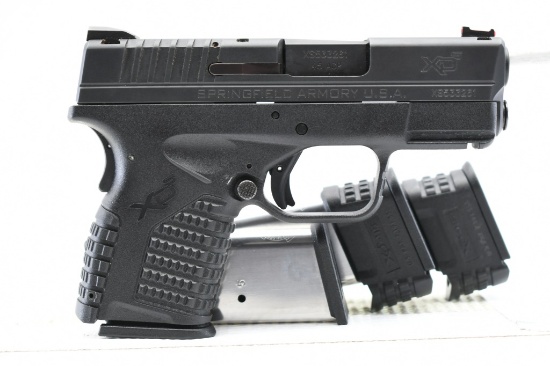 Springfield Armory, XD-S (3.3"), 45 ACP, Semi-Auto (W/ Case & Accessories), SN - XS533261