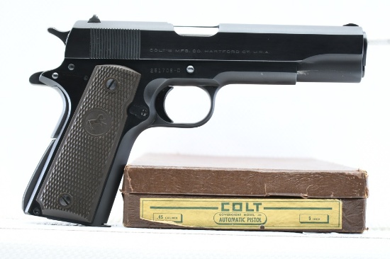 1951 Colt, Government Model 1911 A1, 45 ACP, Semi-Auto (W/ Box), SN - 251708-C