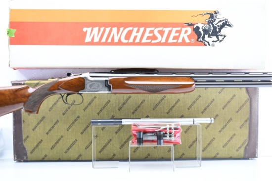 1980s Winchester, 101 XTR LT WT - Coin Engraved, 20 ga. (410 Ga. Tubes) (Case & Box), SN - K278498E
