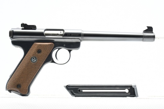 1980 Ruger, MKI Target, 22 LR, Semi-Auto (W/ Extra Magazine), SN - 16-29940