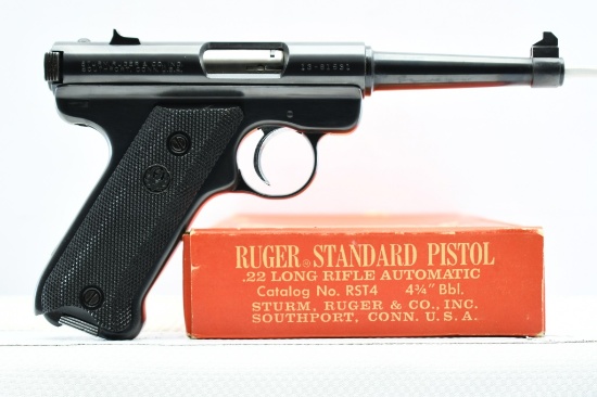 1976 Ruger, MKI Standard "200th YEAR OF LIBERTY", 22 LR, Semi-Auto (W/ Box), SN - 13-81531