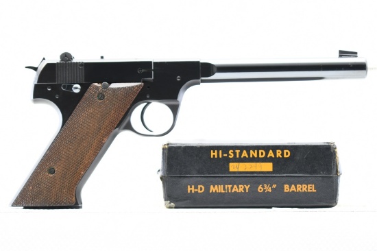 1947 High Standard, HD Military (6.75"), 22 LR, Semi-Auto (W/ Box), SN - 242249