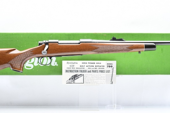1980 Remington, 700 BDL "Custom Deluxe", 7mm Express Rem., Bolt-Action (W/ Box), SN - A6859007