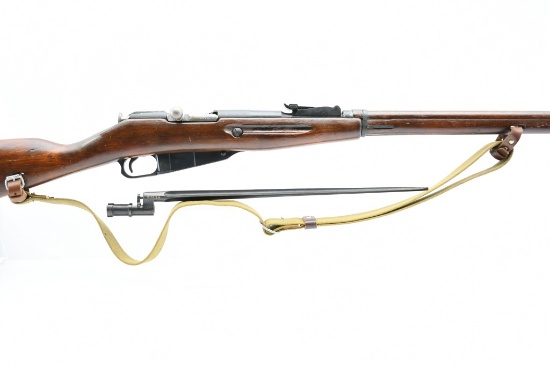 1943 Russian - Izhevsk, Mosin-Nagant M91/30, 7.62x54R, Bolt-Action, (W/ Bayonet) SN - 9130280598