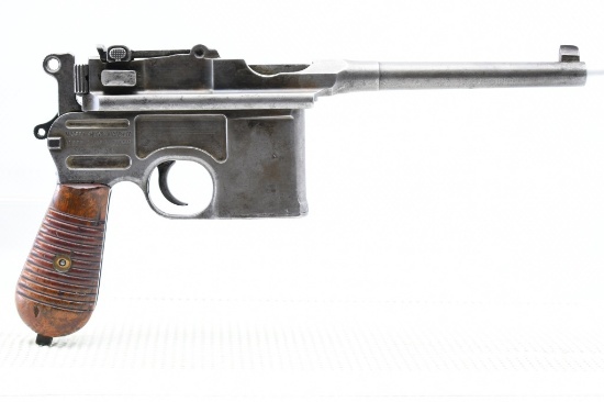 1930s German, Mauser C96 Model 1930, 7.63×25 (.30 Mauser), Semi-Auto, SN - 905241