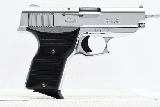 1990s Lorcin, L-380 Nickel, 380 ACP, Semi-Auto, SN - 267782