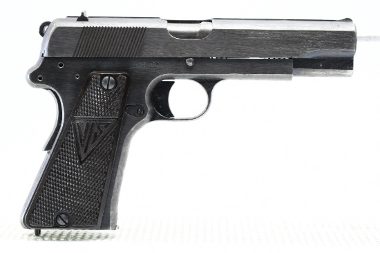 WWII German, Vis-35 Radom - Grade III, 9mm Luger, Semi-Auto, SN - C9450