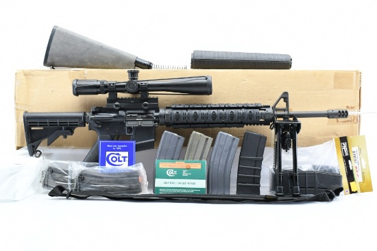 1996 Colt, Match Target HBAR, 5.56 NATO, Semi-Auto (Box & Accessories), SN - CCH035165