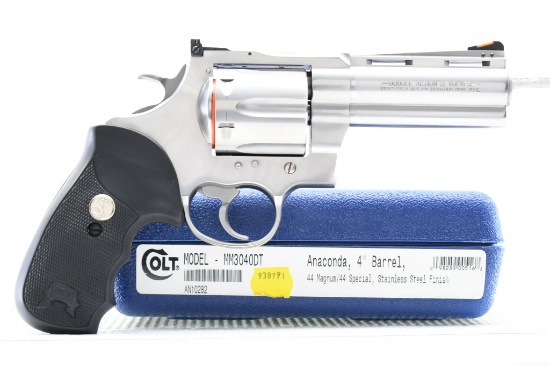 1999 Colt, Anaconda 4" Stainless, 44 Magnum & Special, Revolver (NIB), SN - AN10282