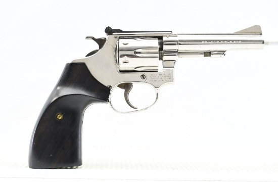 1975 Smith & Wesson, 34-1 "Kit Gun" - Nickle, 22 LR, Revolver, SN - M78331
