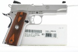 Ruger, SR1911 Full Size - Stainless, 45 ACP, Semi-Auto (W/ Box & Case), SN - 671-29557