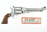 1982 Ruger, Old Army - Stainless, 44 Cal., Percussion Revolver (W/ Box), SN - 145-14698
