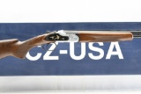 CZ-USA, Wingshooter - Deluxe Silver Engraved, 410 Ga., Over/ Under (NIB), SN - 10P2699