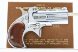 1993 Davis Industries, Model DM-22 Chrome, 22 Magnum, Over/ Under Derringer, SN - 493438