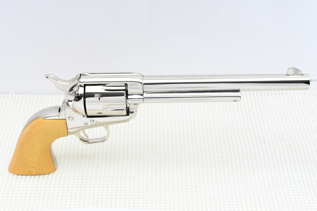 1979 Colt, SAA M1876, 3rd Gen., Nickle 7.5