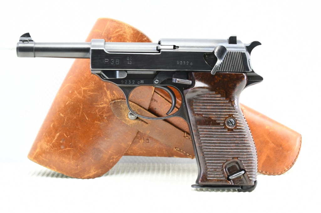1943 WWII German Walther (ac 43), P38, 9mm Luger, | Proxibid
