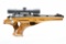 1963 Remington, XP-100, 221 Rem. Fireball, Bolt-Action Pistol (W/ Soft Case), SN - 1260