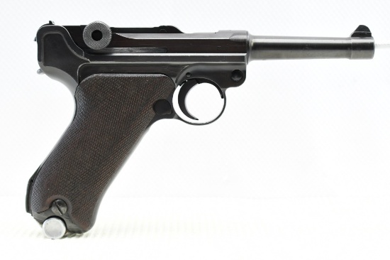 1937 Pre-WWII German Mauser (S/42), P.08 Luger, 9mm, Semi-Auto, SN - 6863n
