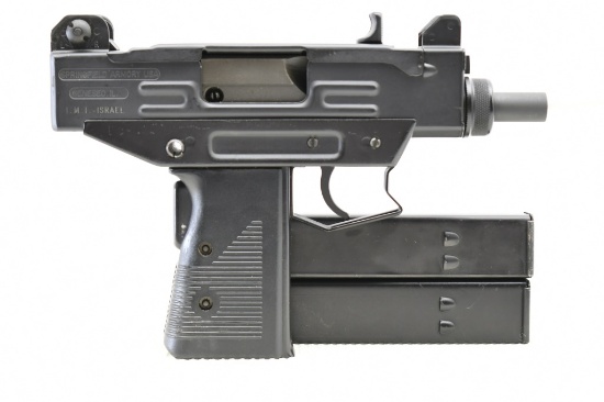 1 Of 250 Springfield/ I.M.I Israel, UZI Pistol, 9mm Luger, Semi-Auto (2 Magazines), SN - SA20540