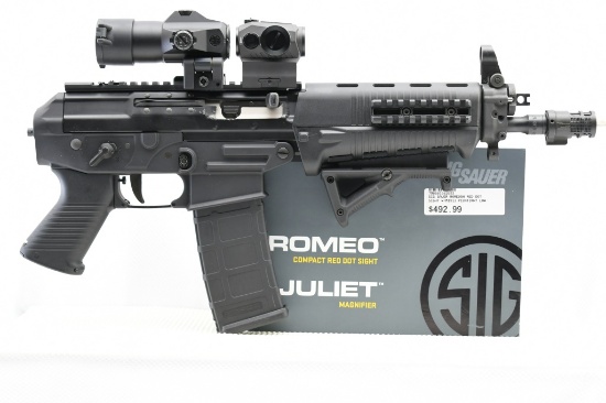 Sig Sauer, SIG556 Pistol, 5.56/ 223 Rem., Semi-Auto (Romeo/ Juliet Sight), SN - 44B001556