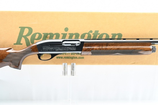 2004 Remington, 1100 Classic Trap (30")- Engraved/ Gold, 12 Ga., (Box & Chokes), SN - R240547V