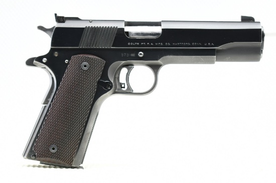 1960 Colt, 1911A1 National Match (Gold Cup), 38 Spl. (Mid-Range), Semi-Auto, SN - 373MR