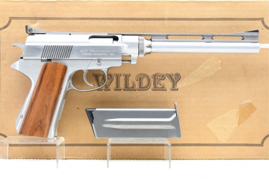 1992 Wildey, Survivor, 45 Win. Mag., Semi-Auto ("Special SN" - Box & Receipt), SN - 06 06 92