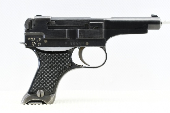 1943 WWII Japanese, Nambu Type 94 Pistol, 8×22mm, Semi-Auto, SN - 36907