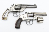 (2) Smith & Wesson, 38 S&W, Revolvers - NEED WORK