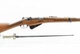 WWI French, Berthier 1907/15 Rifle, 8mm Lebel, Bolt-Action (W/ Bayonet), SN - 89044