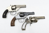 (3) H&R & H&A, 32 Cal., Revolvers - NEED WORK