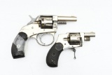 (2) H&R Young America & Baby Hammerless, 22 Cal. Revolvers - NEED WORK