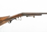 Early Unmarked, German-Style, 16 Ga., Engraved Side-By-Side Shotgun