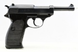 1945 WWII German Walther (ac 45), P38, 9mm Luger, Semi-Auto, SN - 3227a
