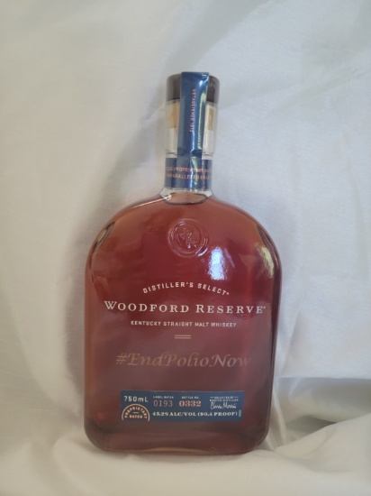 Woodford Reserve End Polio Now Proprietary Batch