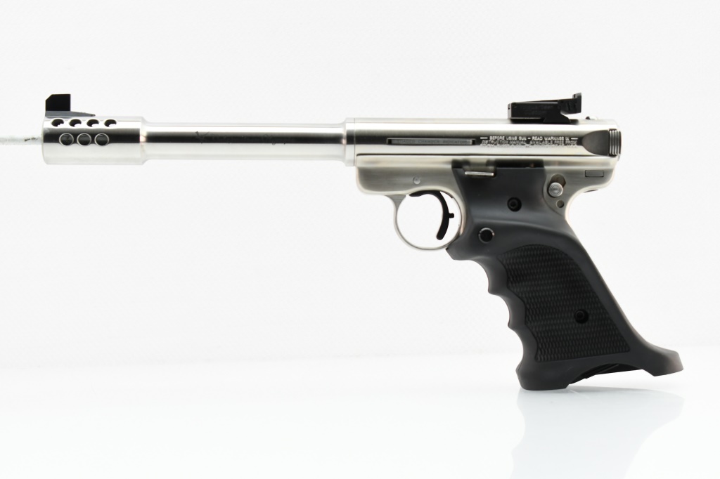 KJワークス Mk-1 .22 Target Pistol SILENT EVO Ruger Mark I Target - YouTube